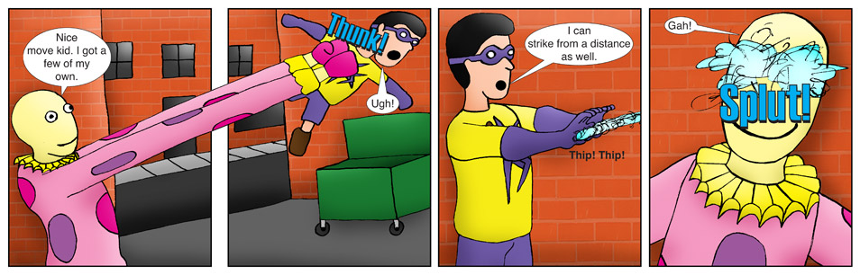 Kid Spider Adventures Beginnings Comic 2