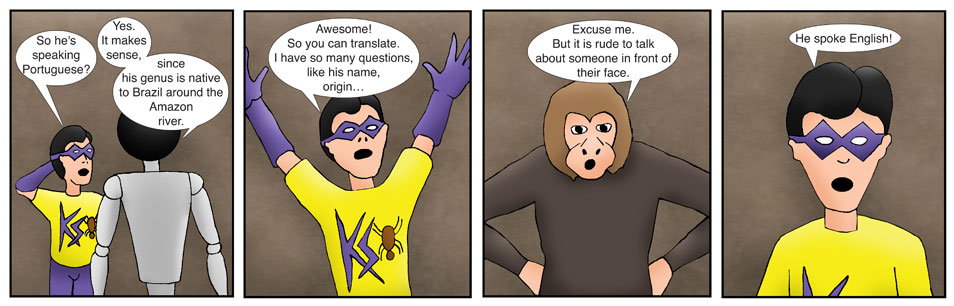 Kid Spider Adventures Beginnings Comic 12