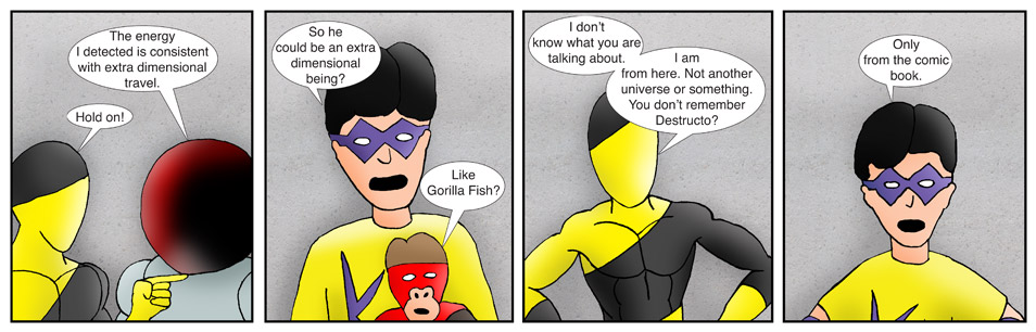 Kid Spider Adventures Speed Up Comic 3