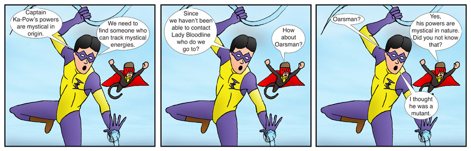 Teen Spider Adventures Ka-Pow Comic 5