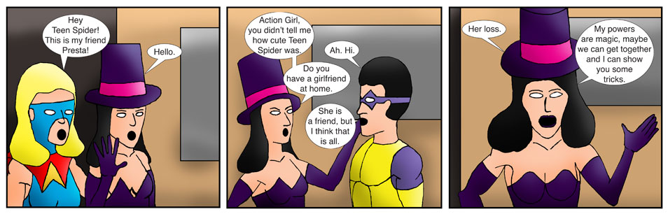 Teen Spider Adventures Internship Comic 07