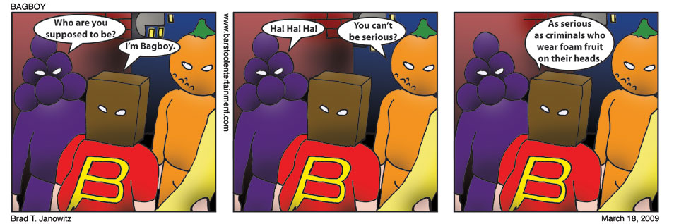Bagboy Adventures Comic #019
