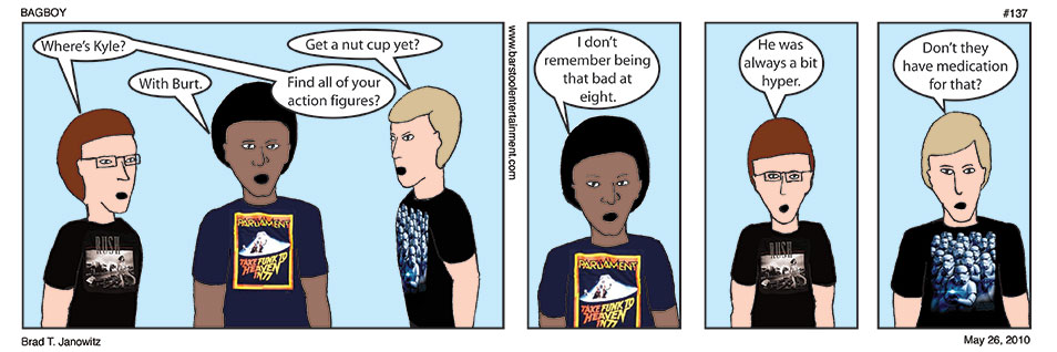 Bagboy Adventures Comic #137