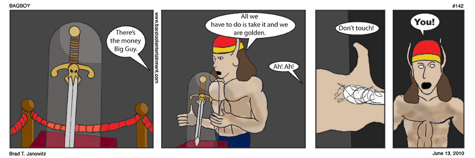 Bagboy Adventures Comic #142
