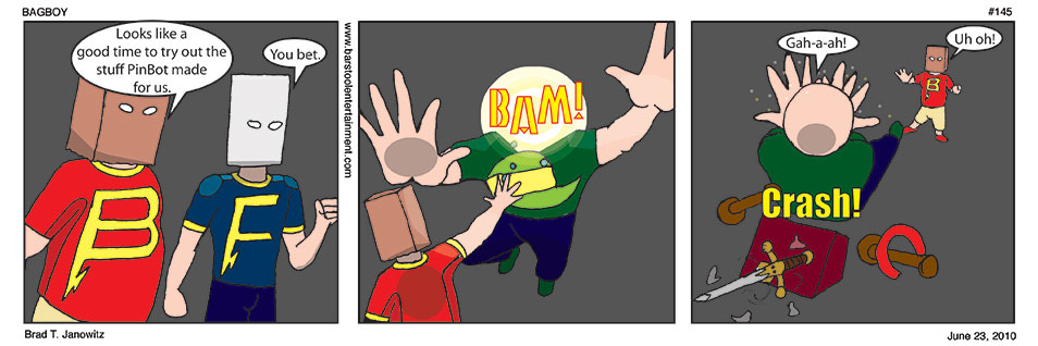 Bagboy Adventures Comic #145