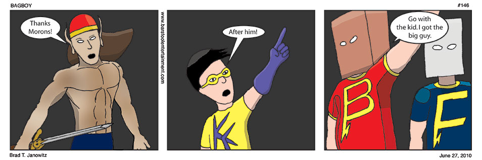 Bagboy Adventures Comic #146