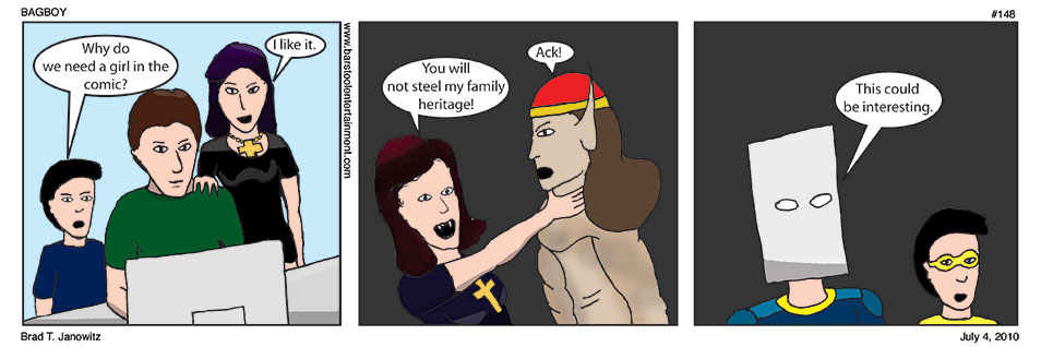 Bagboy Adventures Comic #148