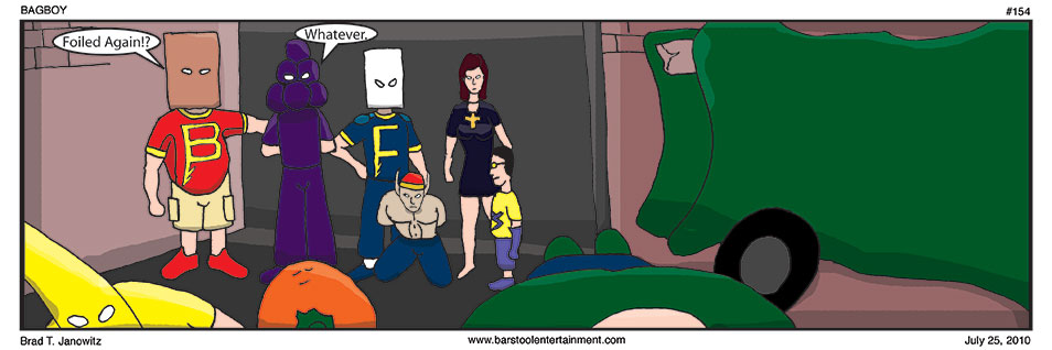 Bagboy Adventures Comic #154