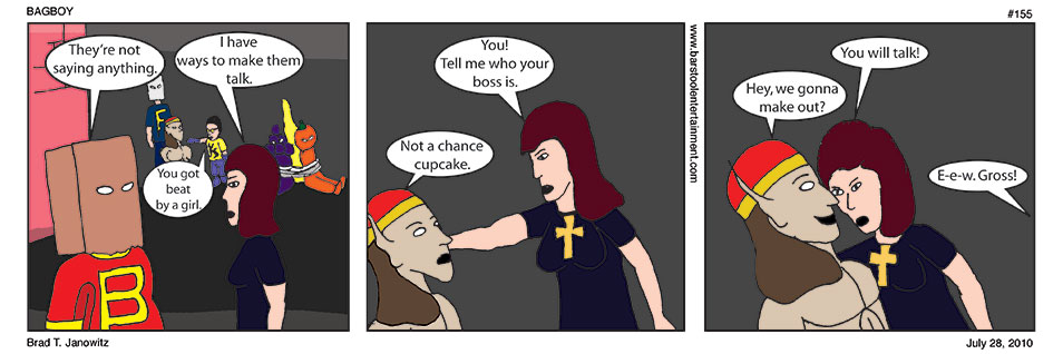 Bagboy Adventures Comic #155
