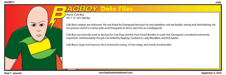 Bagboy Adventures Comic #166