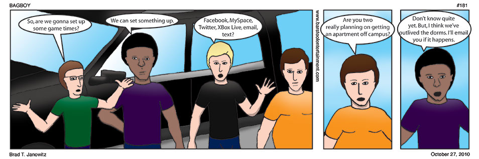 Bagboy Adventures Comic #181