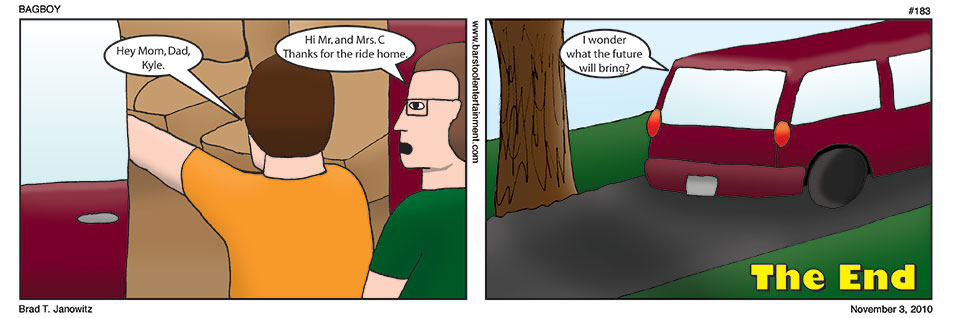 Bagboy Adventures Comic #183